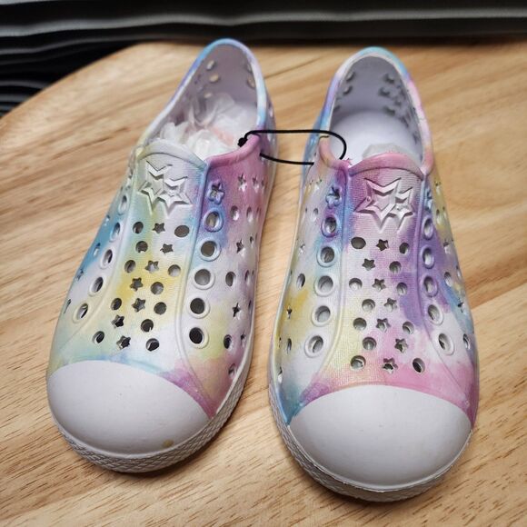 rainbow water shoes toddler girl 7/8 - Picture 2 of 4